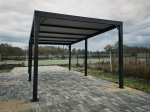 Wiata garażowa Carport 3x5m - matowa czerń